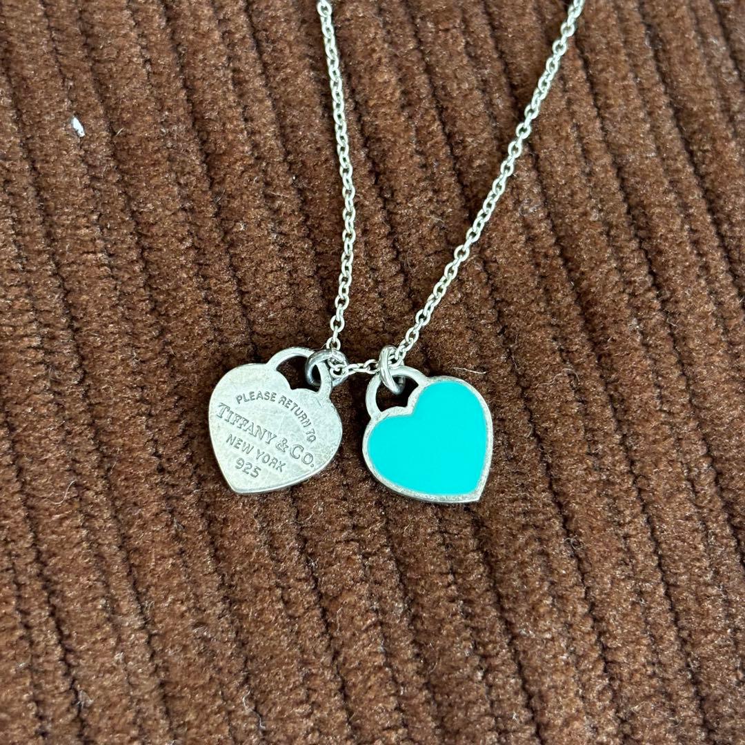 Tiffany & Co. シルバーネックレス ハート型チャーム