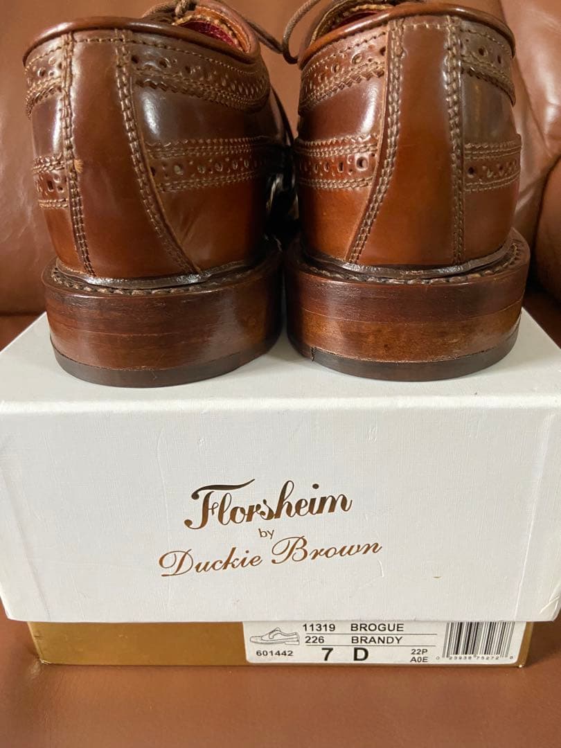 フローシャイム コードバン ウイングチップ Florsheim