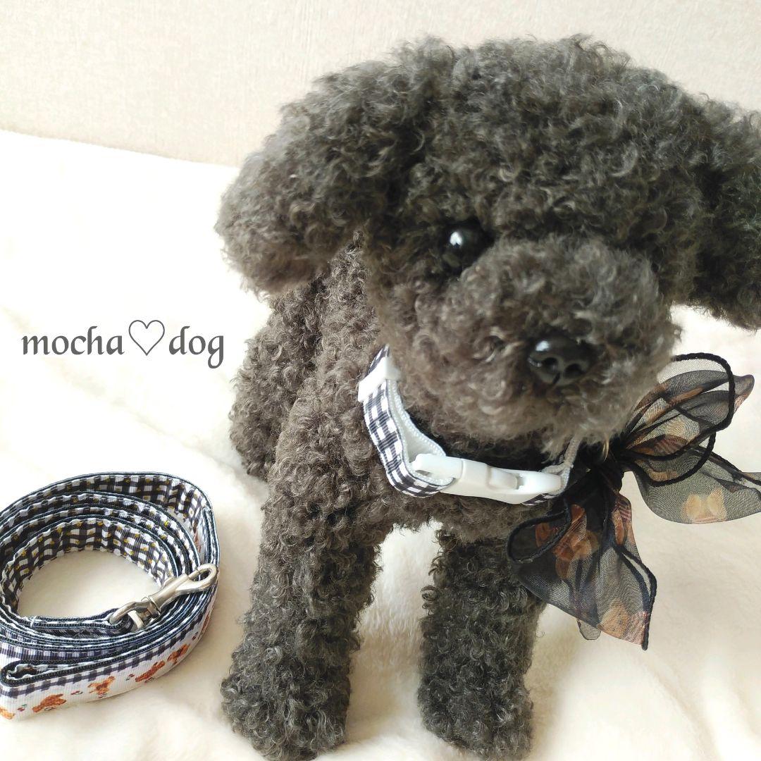 mocha♡dog ＊ プードル(シルバー)☆ぬいぐるみわんこ teddy 犬