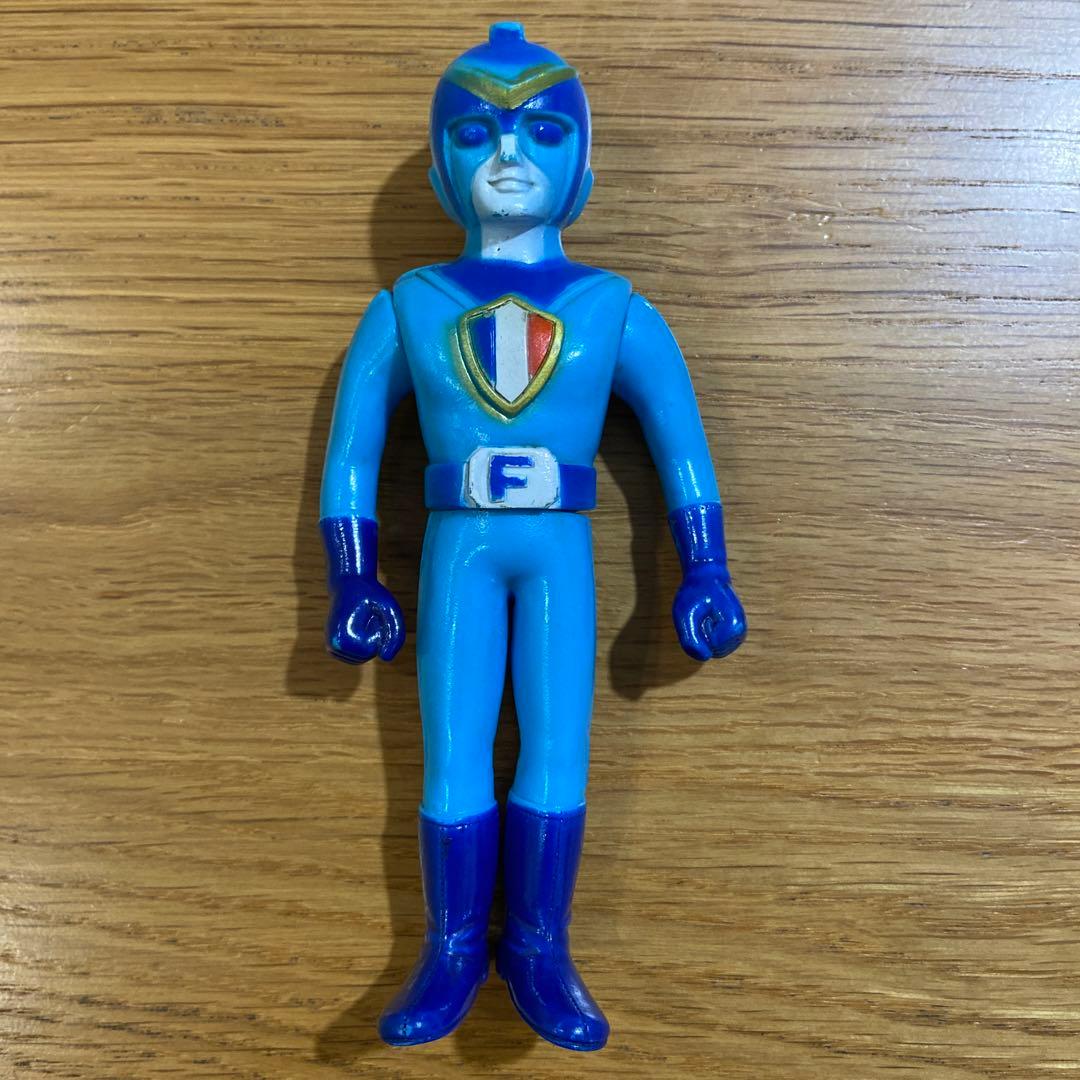 ポピー バトルフランス バトルフィーバーJ ソフビ 東映 当時物 ポピー