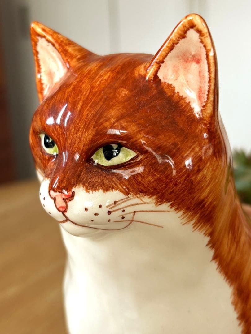 猫の置き物3点セット フィリップ・ローレストン作 英国BABBACOMBE窯