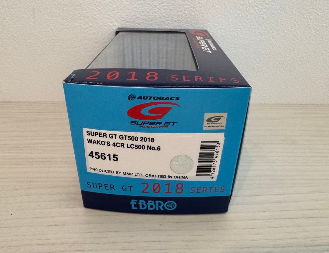 エブロ ワコーズ レクサス スーパーGT ミニカー　2017・2018