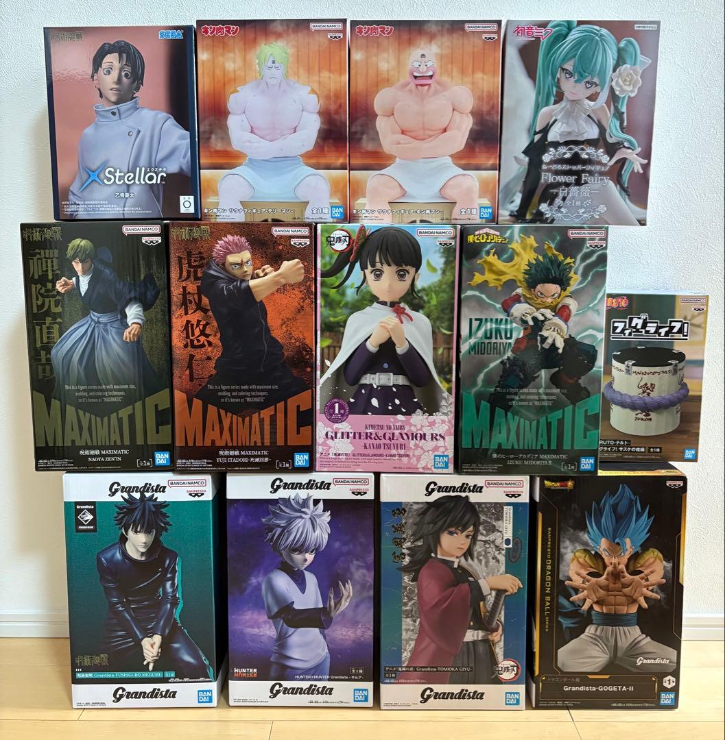 アニメフィギュア13体セット まとめ売り - メルカリ