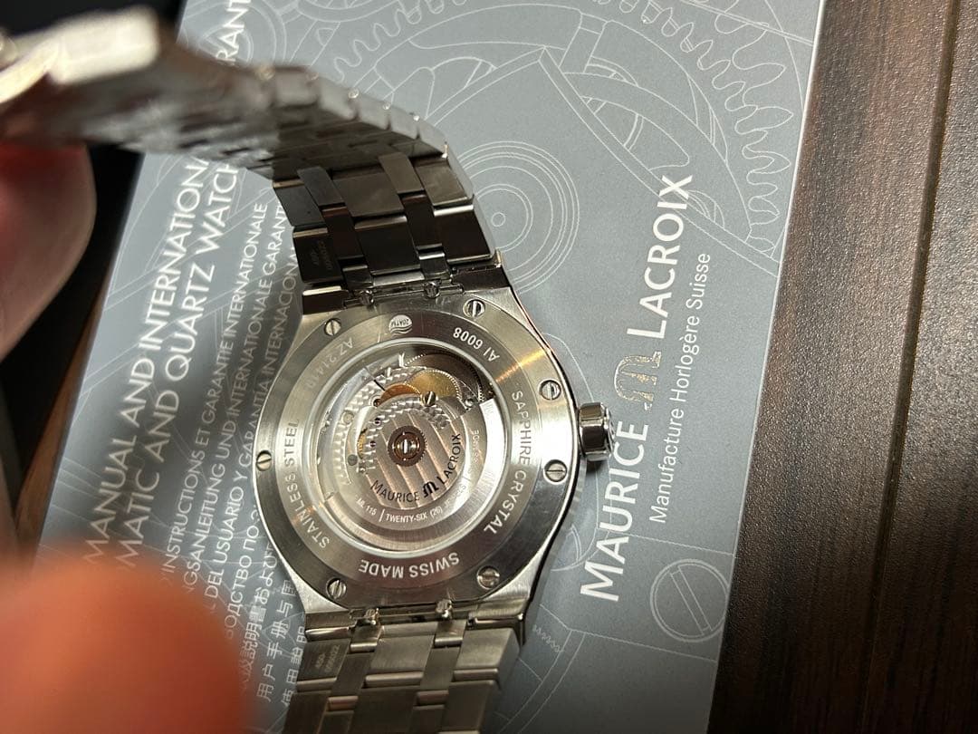 モーリスラクロア　アイコン　42mm Maurice Lacroix ブルー