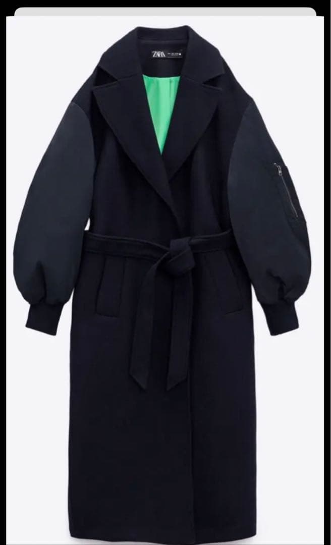 ZARA マッチングボンバーコート L size C99275479 低 価格