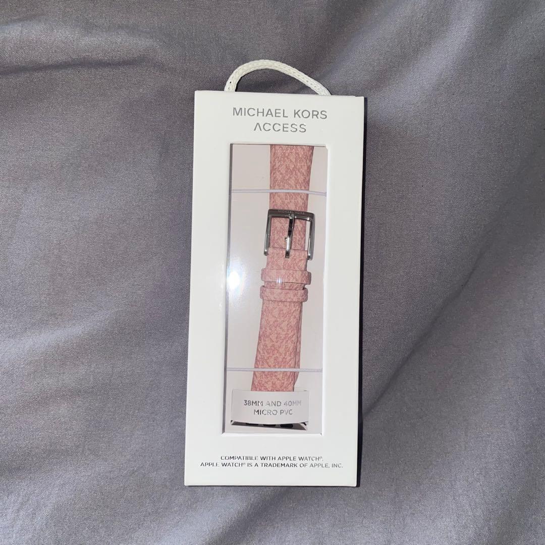 MICHAEL KORS ACCESS ピンクレザーバンド MICHAEL KORS ACCESS ピンクレザーバンド Amazon.com: Michael Kors