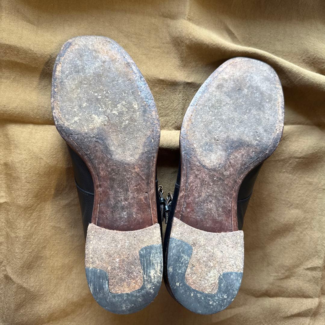 フォルメ モンクストラップ ブラック 5.5