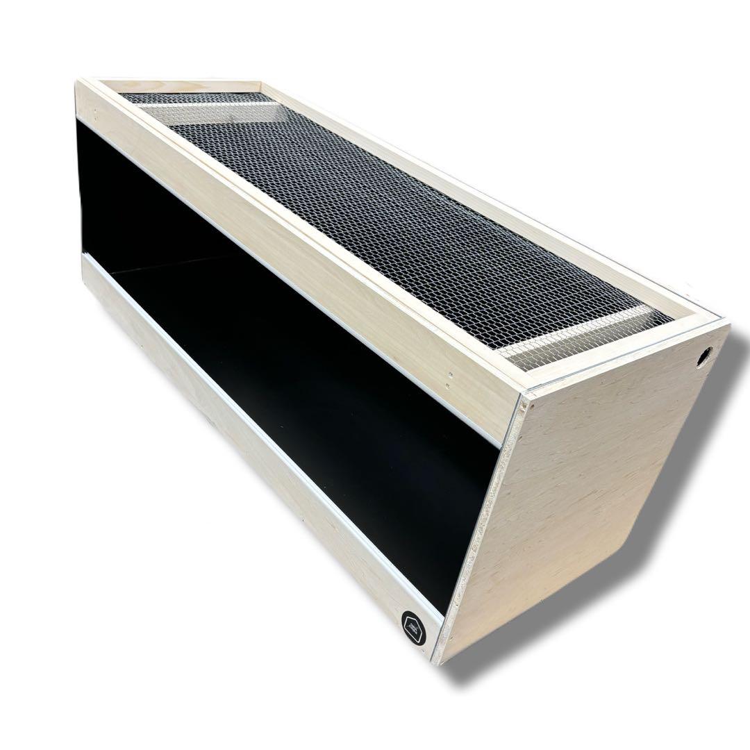 OKA CAGE】爬虫類ケージ 1200×450×450 防水 配線キャップ