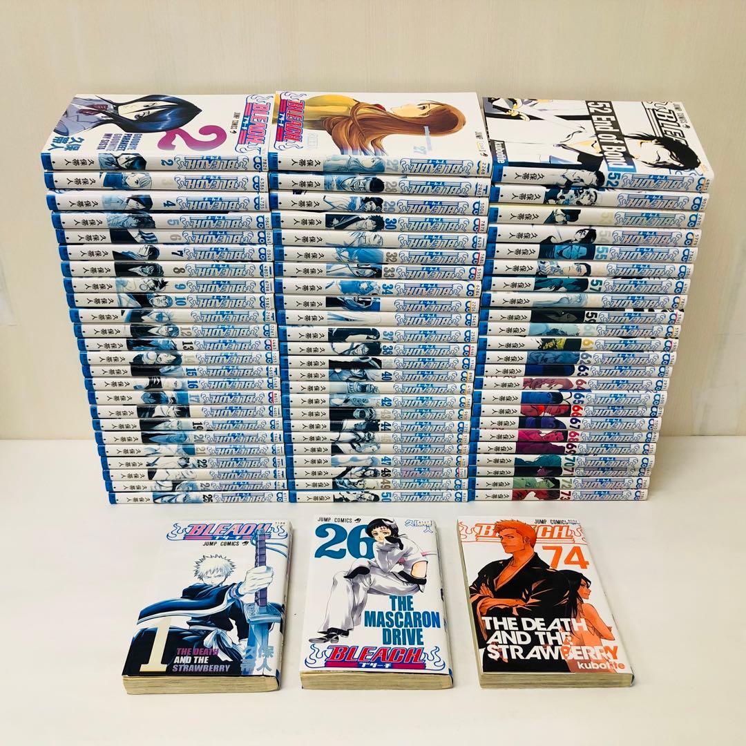 BLEACH（ブリーチ）全巻セット 1～74巻セット 漫画 BLEACH 全巻セット