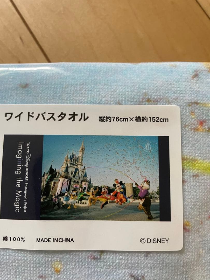 ディズニー　グランドフィナーレ　イブニングマジック　実写　バスタオルセット