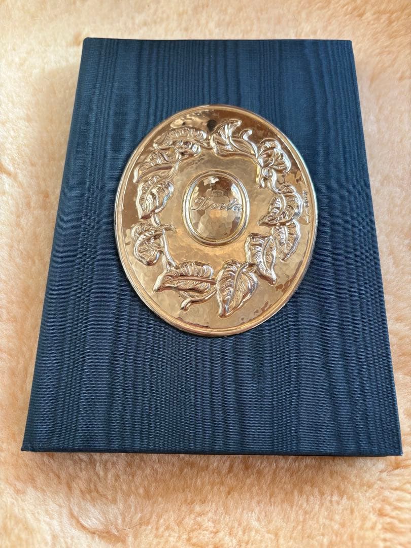 銀プレートのアドレス帳 イタリア 老舗Casa dell'Argento社製