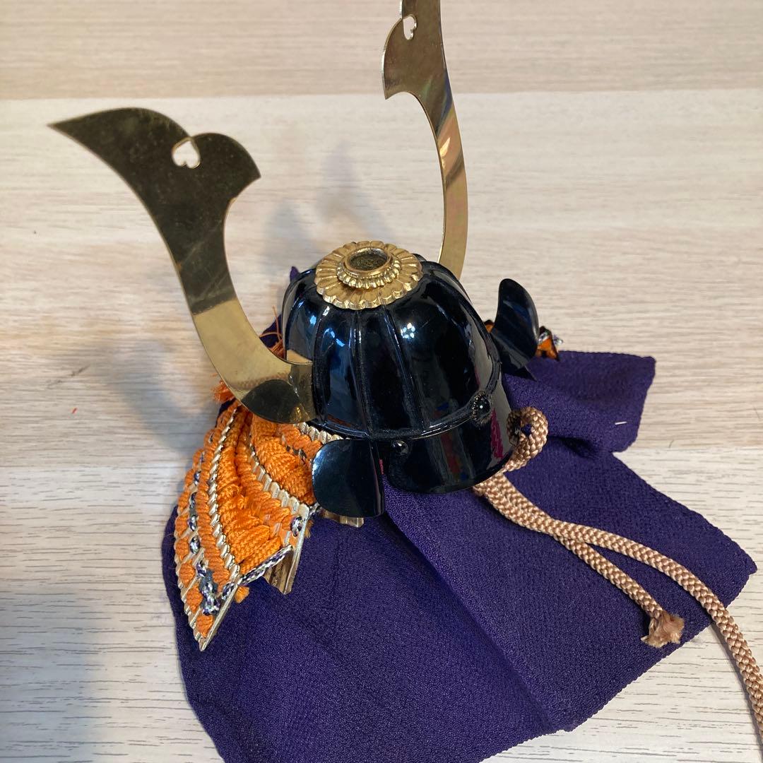 名工 甲冑師 加藤一冑 作 ミニチュア 兜 徳川光圀公 鍬形脇立兜 - メルカリ