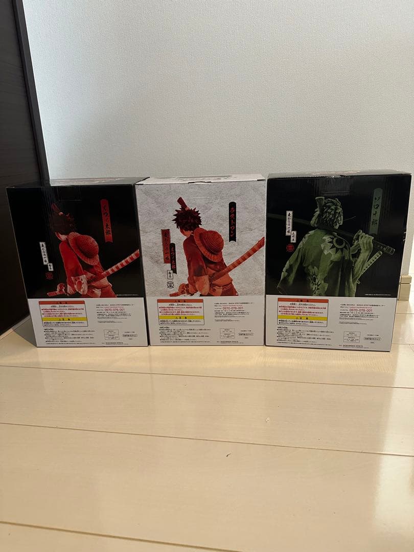 MASTERISE ルフィ ゾロ フィギュア 3体セット