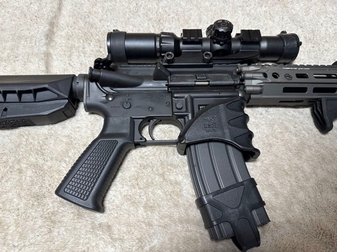 東京マルイ M4A1 MWS ガスブローバック カスタム付 属品多数 詩*音様