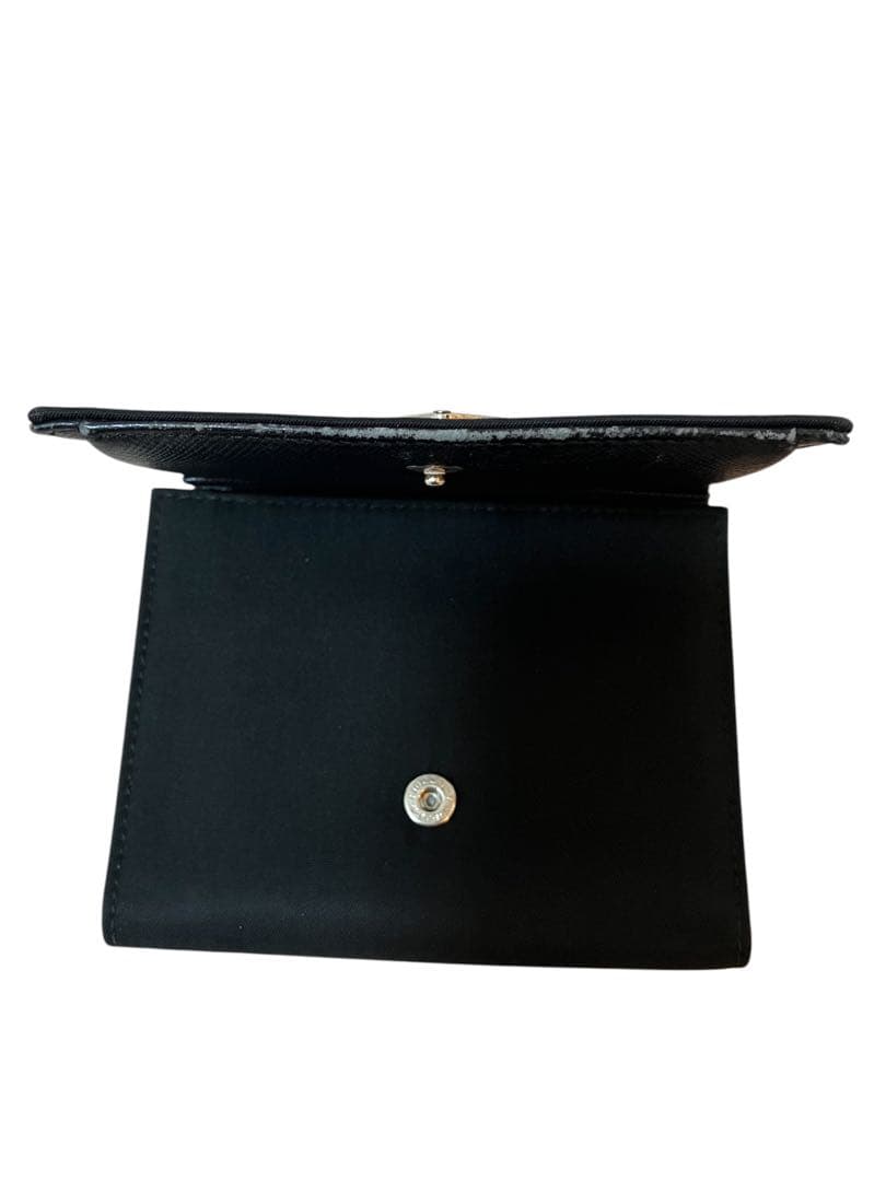 や*あ様 PRADA プラダ 三つ折り財布 ナイロン ブラック 正規品