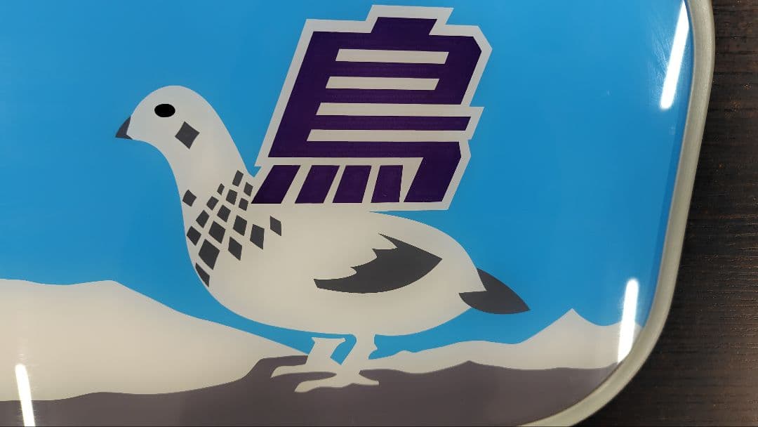 特急　雷鳥　ヘッドマーク　レプリカ　ボンネット　絵入り　JR西日本　鉄道　51㎝