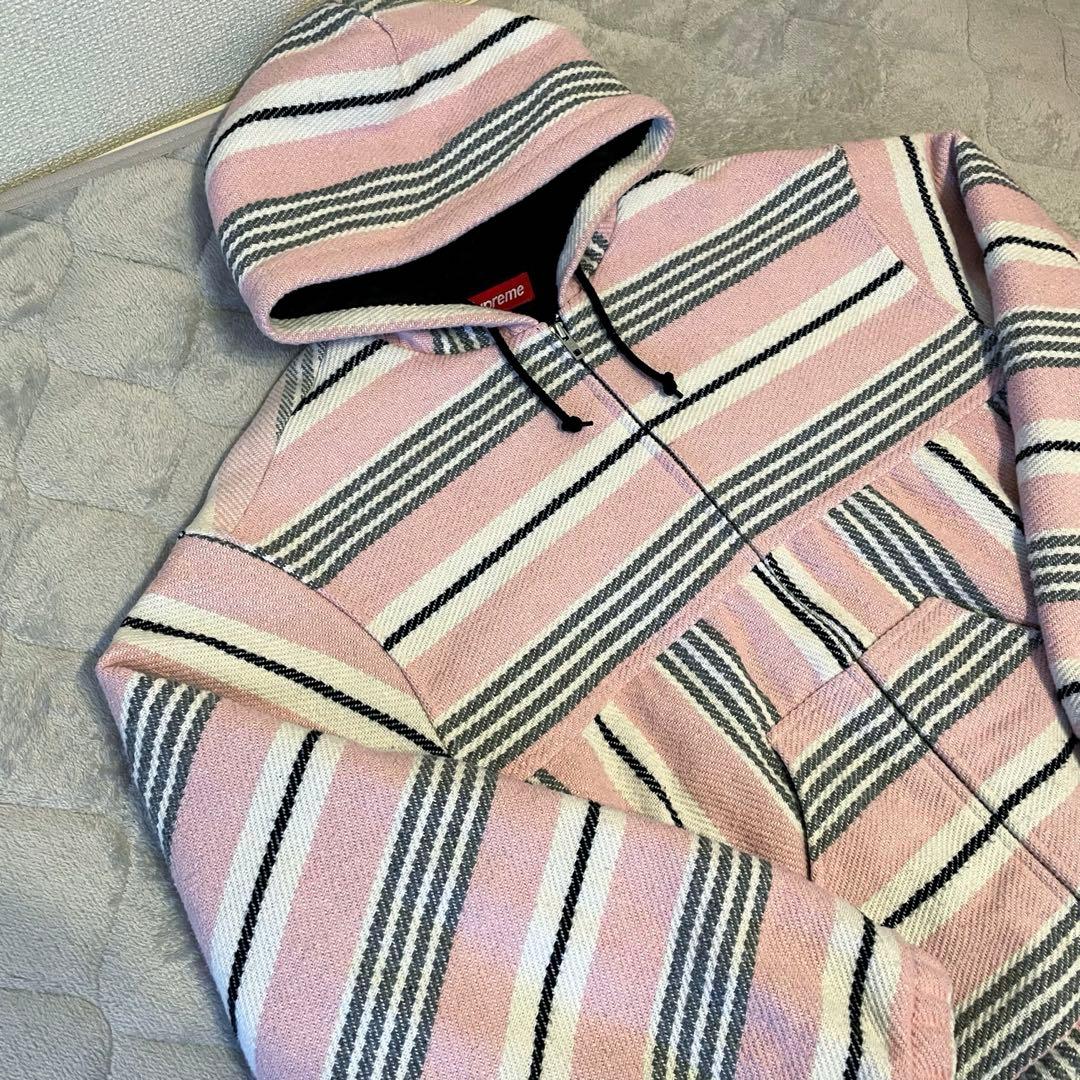 ジャケット・アウター Supreme Woven Stripe Hooded Jacket
