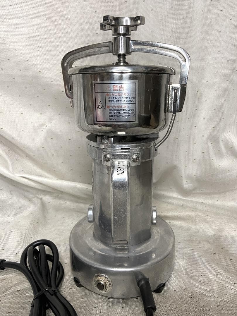 美品■東京ユニコム　ひきっ粉　電動ミルミキサー　T-351　300ｃｃ　製粉機