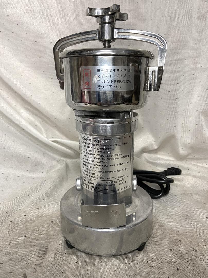 美品■東京ユニコム　ひきっ粉　電動ミルミキサー　T-351　300ｃｃ　製粉機