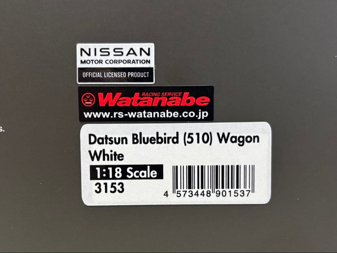 1/18ミニカー イグニッションモデル　日産ブルーバード510ワゴン【新品】