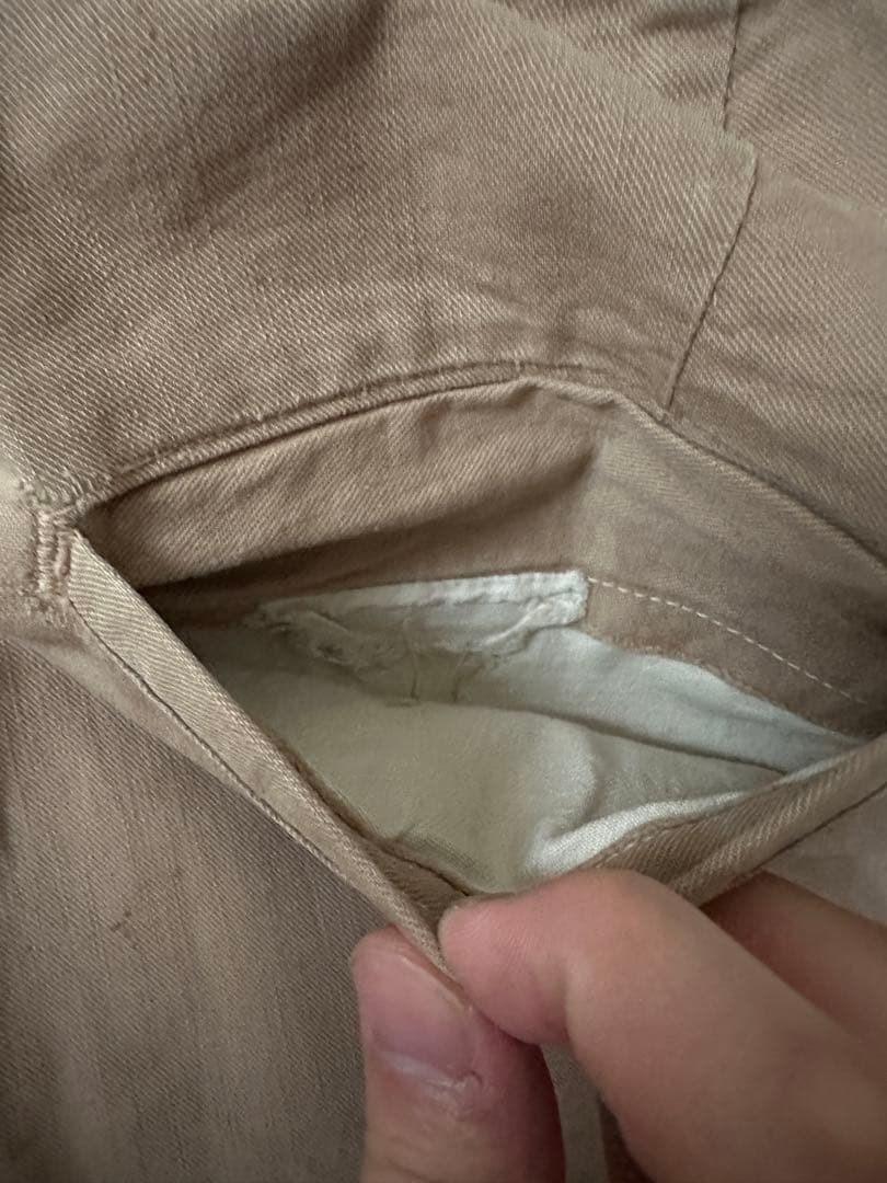 Mimi様 40s Lee チノパン ワークパンツ 黒タグ - メルカリ