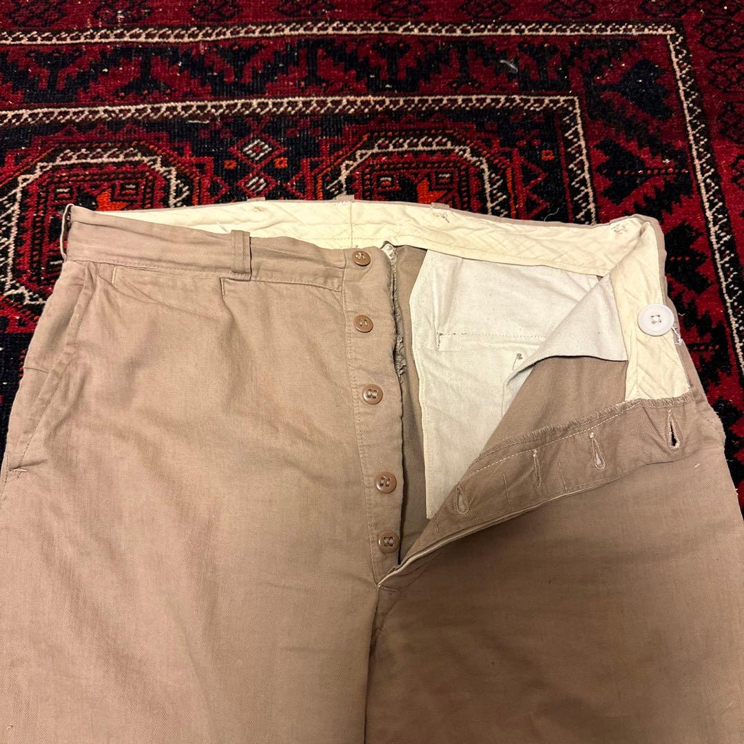 Mimi様 40s Lee チノパン ワークパンツ 黒タグ - メルカリ