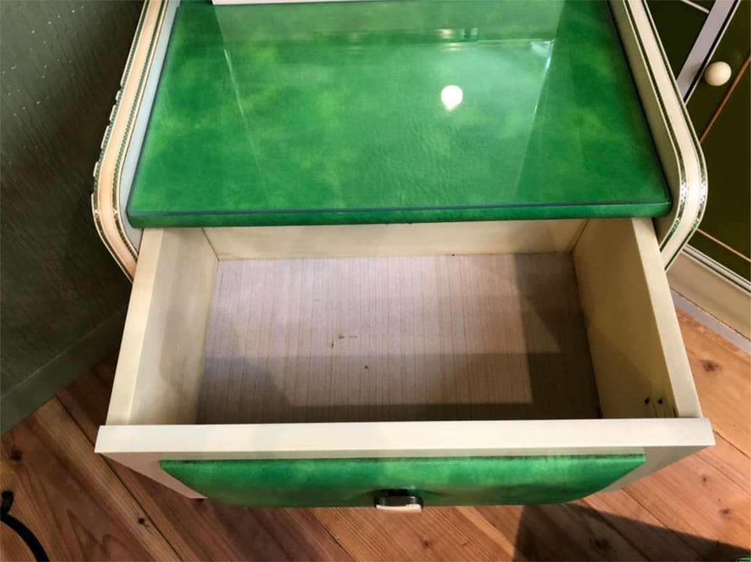 ドレッサー 鏡台 レトロポップ 昭和レトロ インテリア 当時物