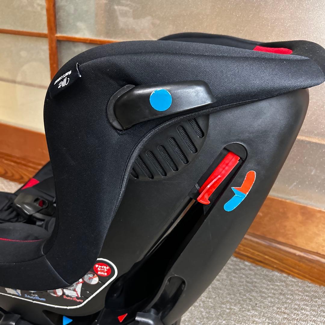 【美品】西松屋 チャイルドシート マムズキャリー・レジェ シートベルト固定