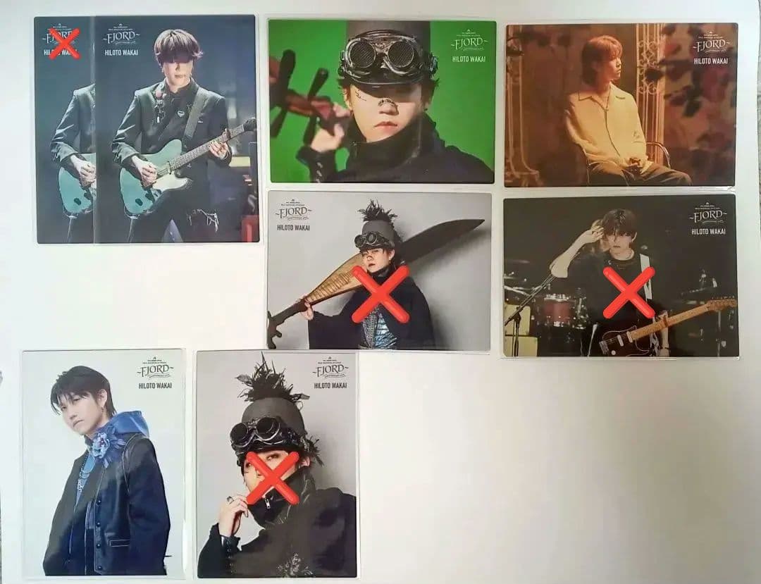 バラ売り・即購入不可】フィヨルド フォトカード ミセス グリーン