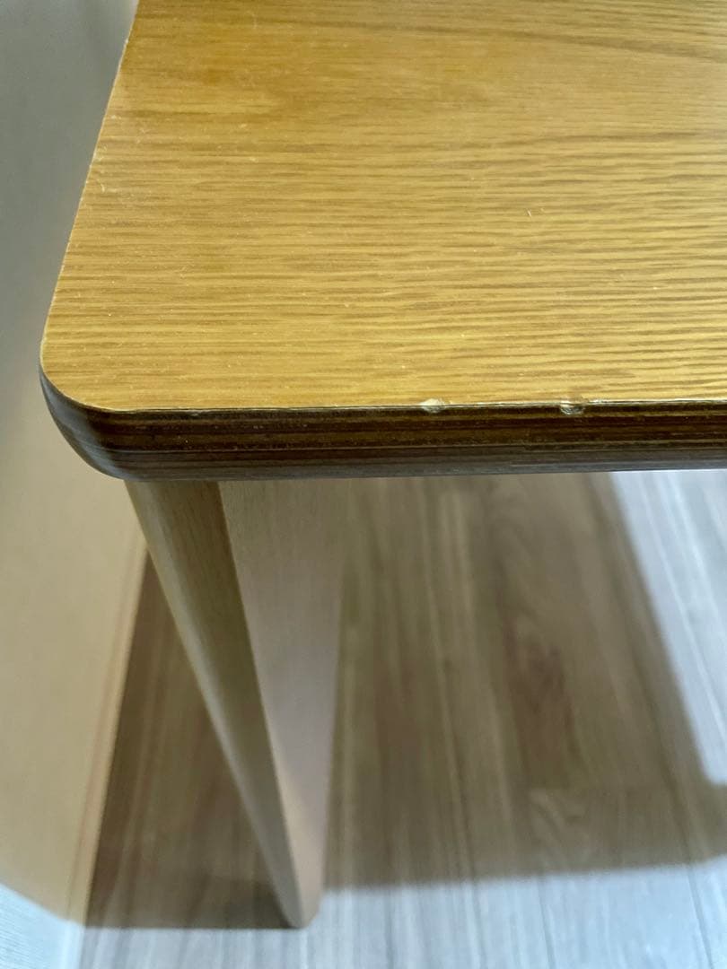 e*u様 グッドデザイン賞【天童木工】ブックテーブル木製机/USED