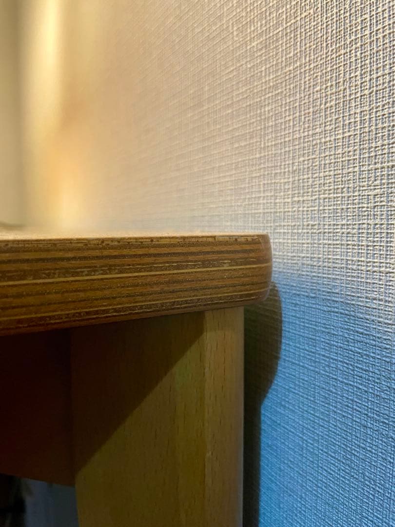 e*u様 グッドデザイン賞【天童木工】ブックテーブル木製机/USED