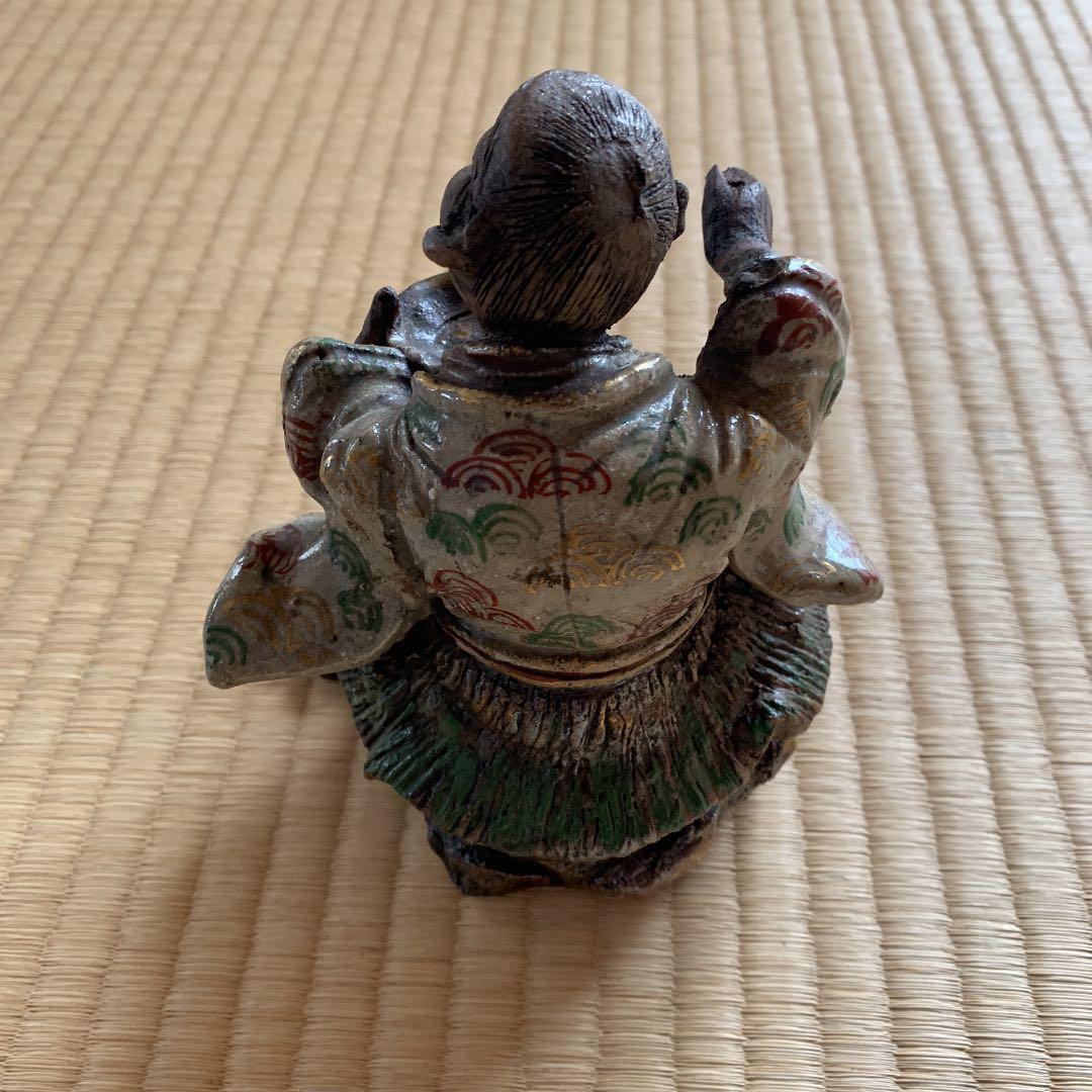 古伊万里 宣徳年製 染付 芙蓉手人物文 鍔縁小向付 3客組 古伊万里 宣徳