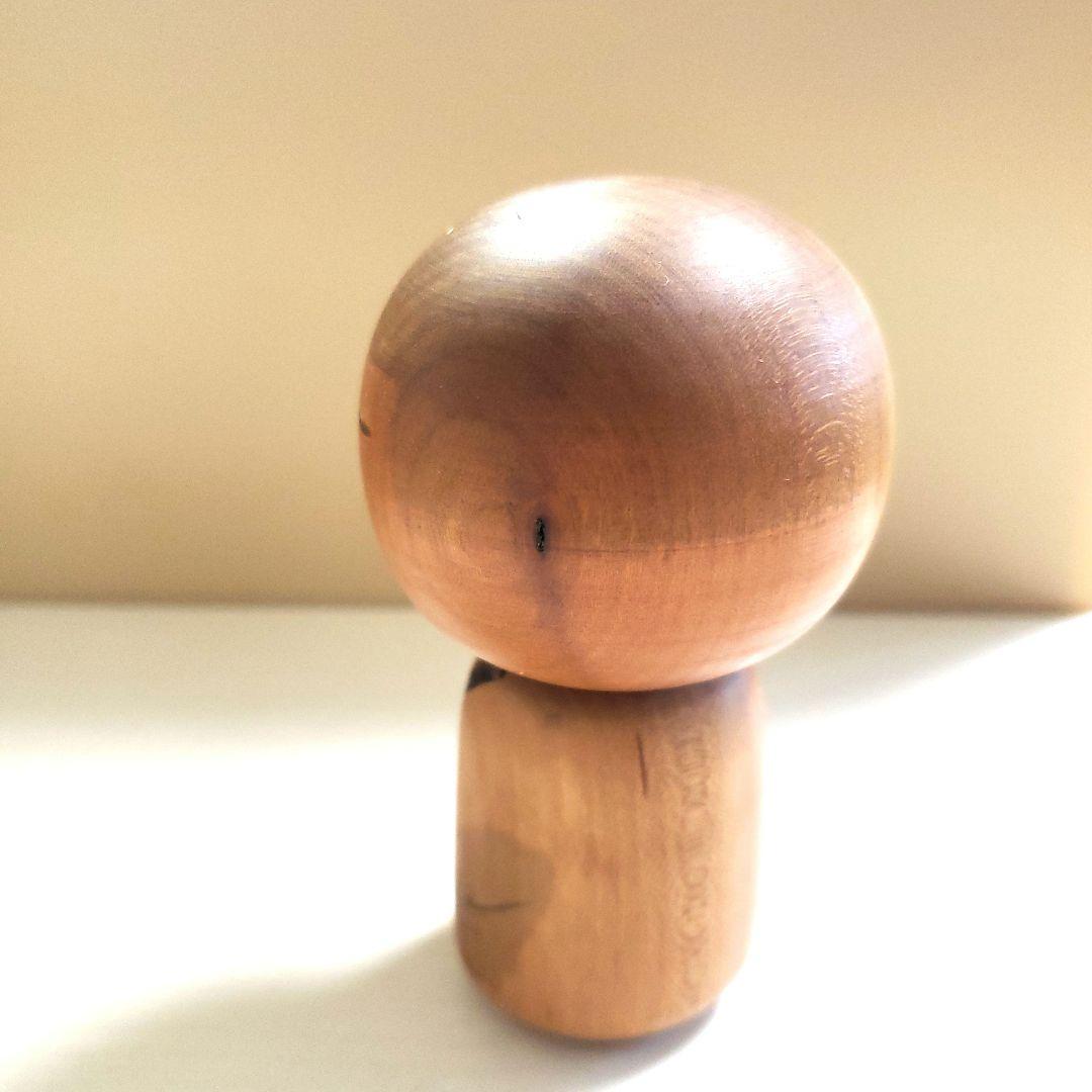 こけし4個　村上けん一作品サイン入り他