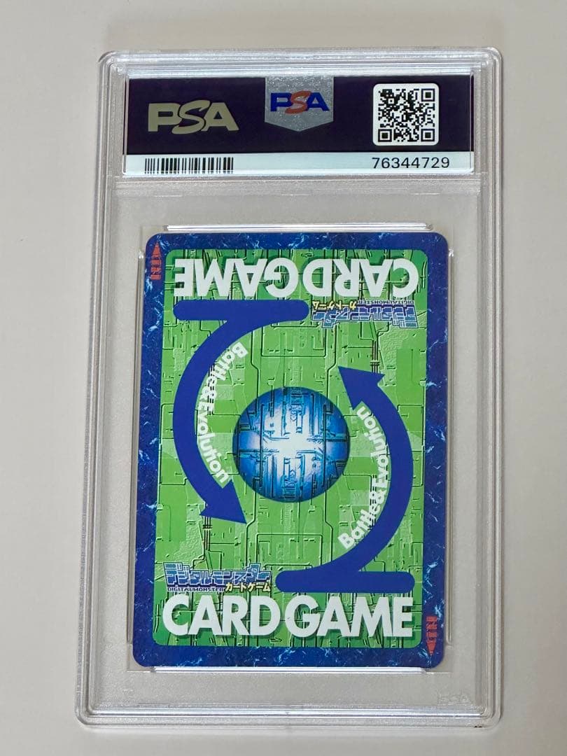 【PSA10】デジモンカード　アルファモン　ゴールドエッチング　2003年製　B