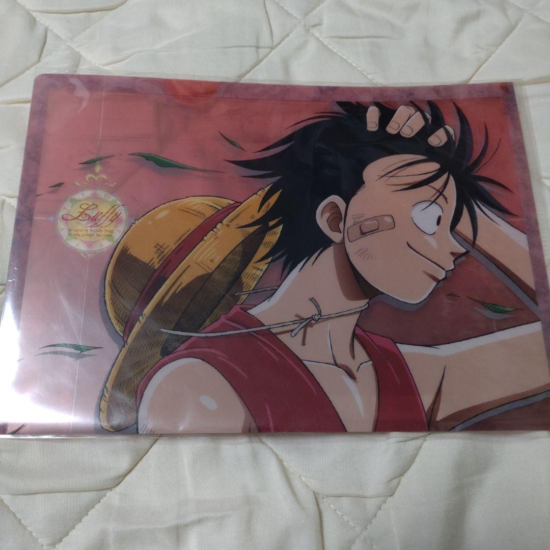 ワンピースクリアファイル B5サイズアニメ版ルフィ・ゾロ・サンジ