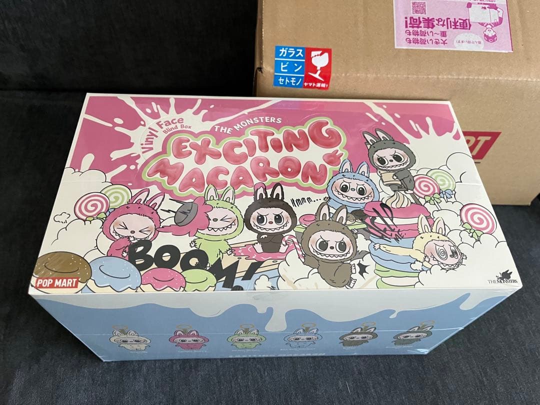 THE MONSTERS Exciting Macaronぬいぐるみlabubu THE MONSTERS - Tasty Macarons Vinyl Face Blind Box | Blind Box