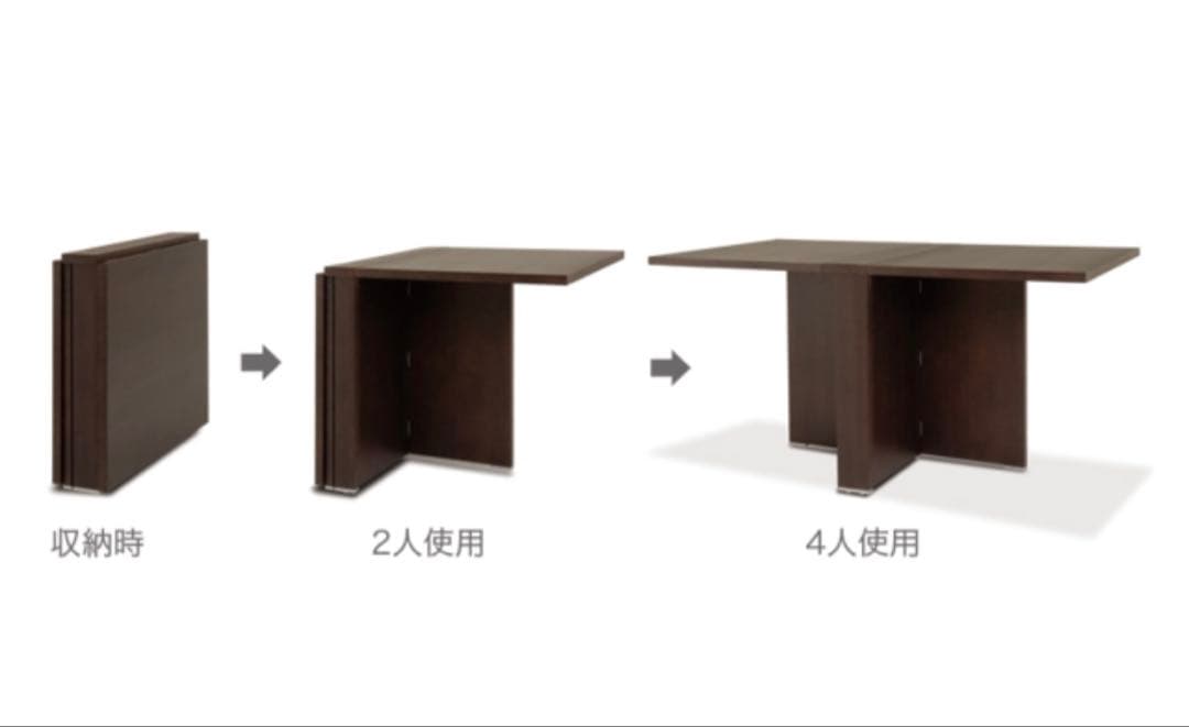 大様、専用 【moda en casa】2+2 table バタフライテーブル