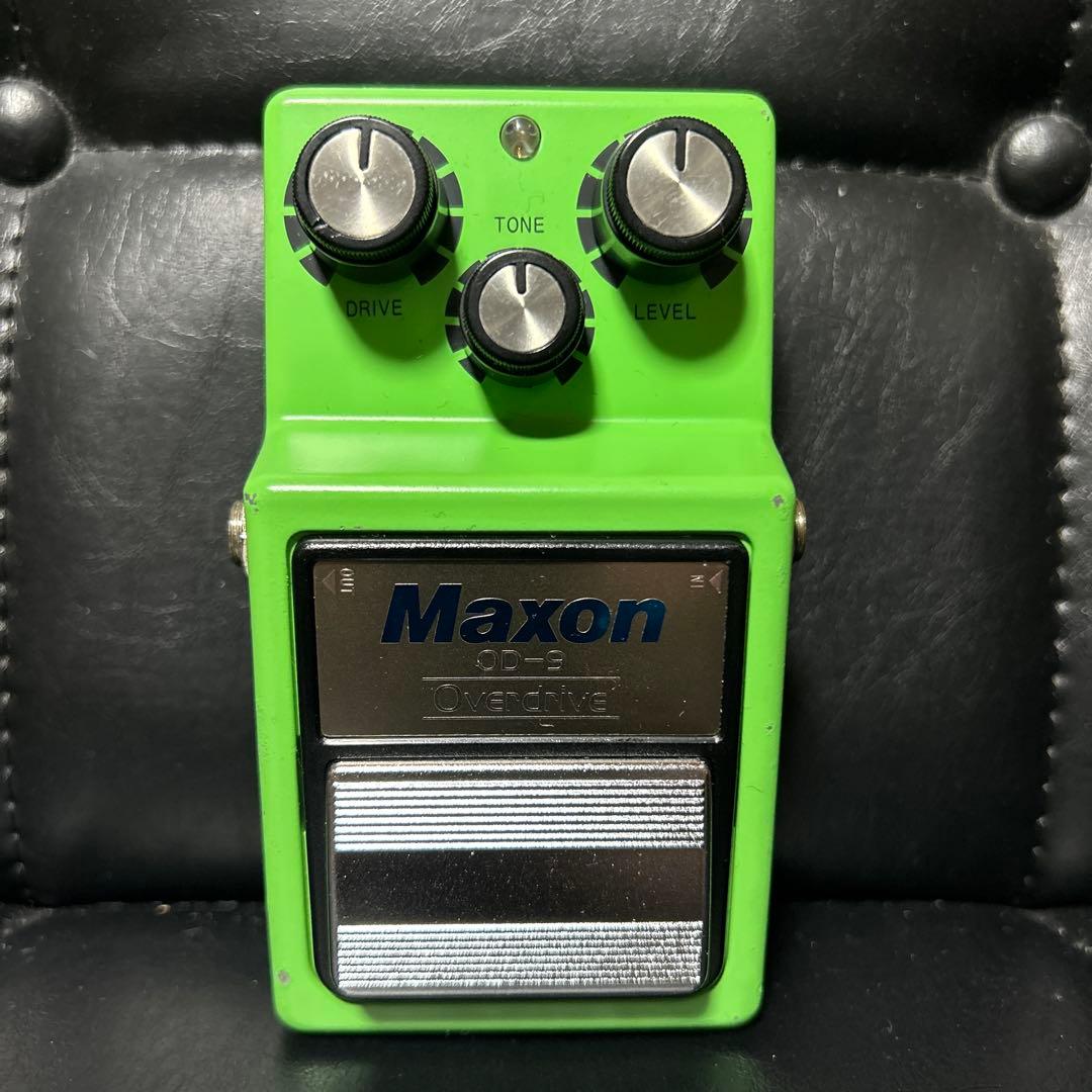 ジャンク品　ビンテージMaxon OD-9 ホワイトラベル後期型