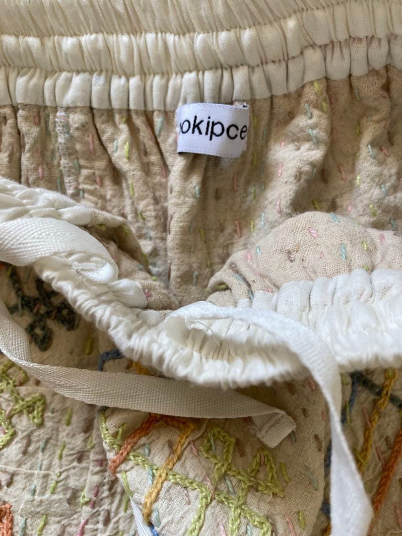 pokipcee サルエルパンツ　綿　未使用