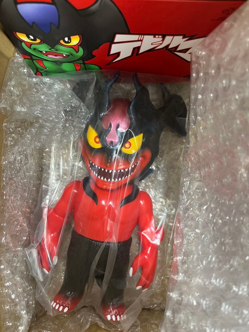 メディコムトイ デビルマン レッドスキンver ソフビ 当時物 永井豪 10