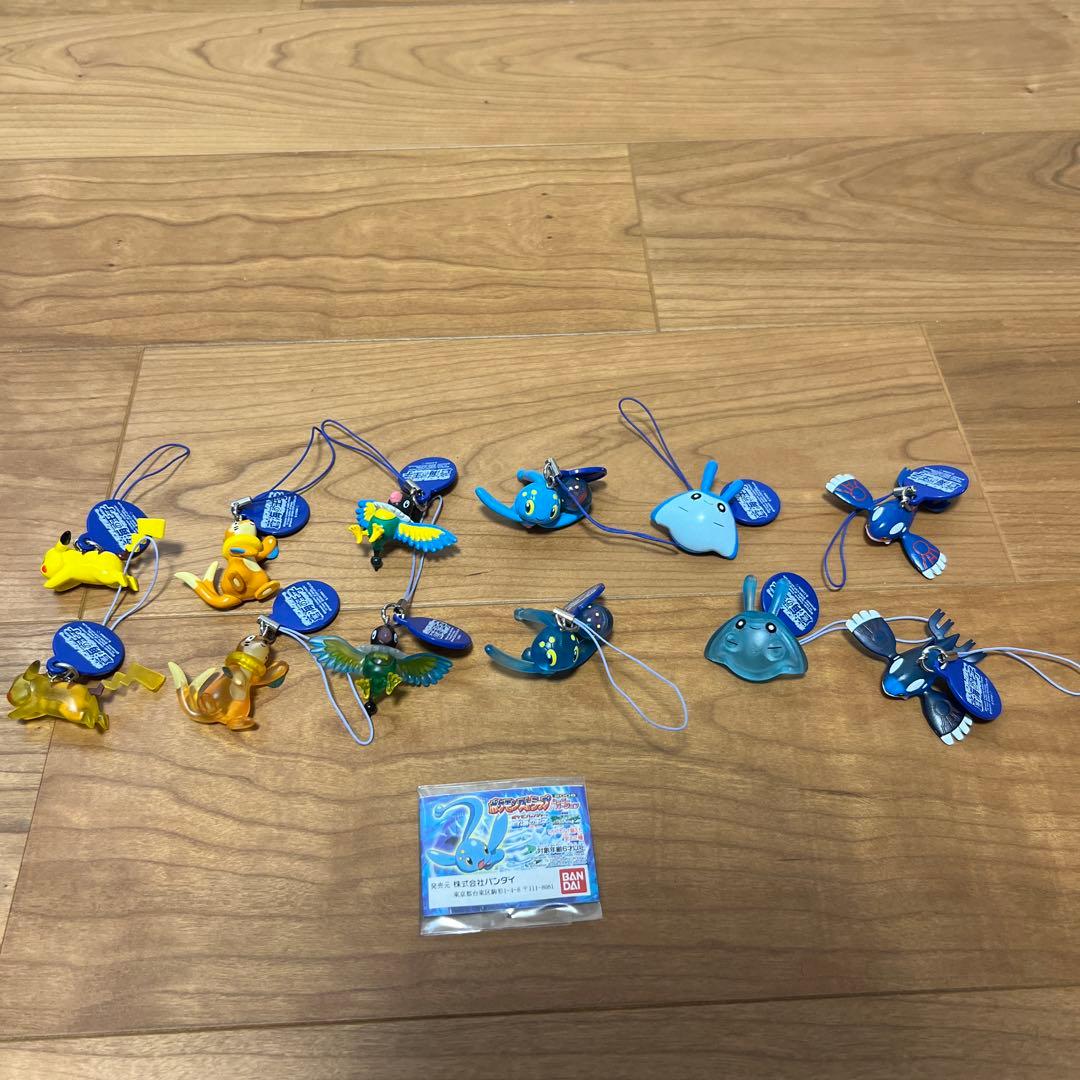 ポケモンストラップ　ムービーバージョン　蒼海の王子マナフィ　全12種