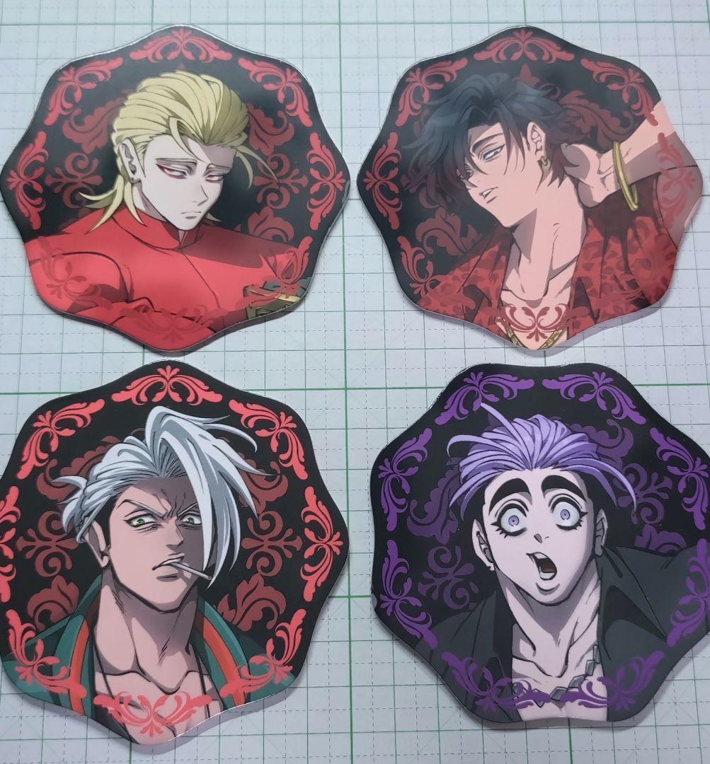 コースター　6種　ヒューマンバグ大学　天城戦争CAFE＠ohaco.cafe