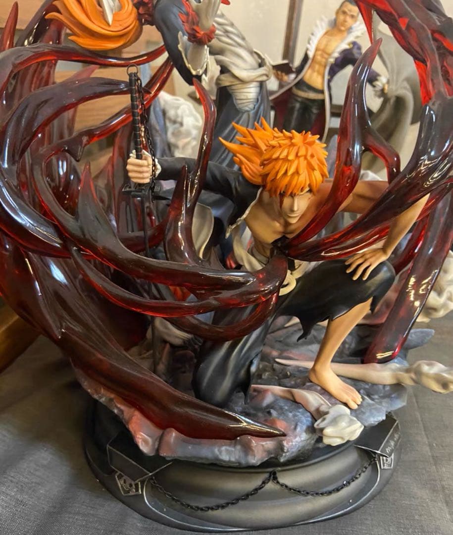 BLEACH 黒崎一護 ガレージキット ガレキ スタチュー⑤①X