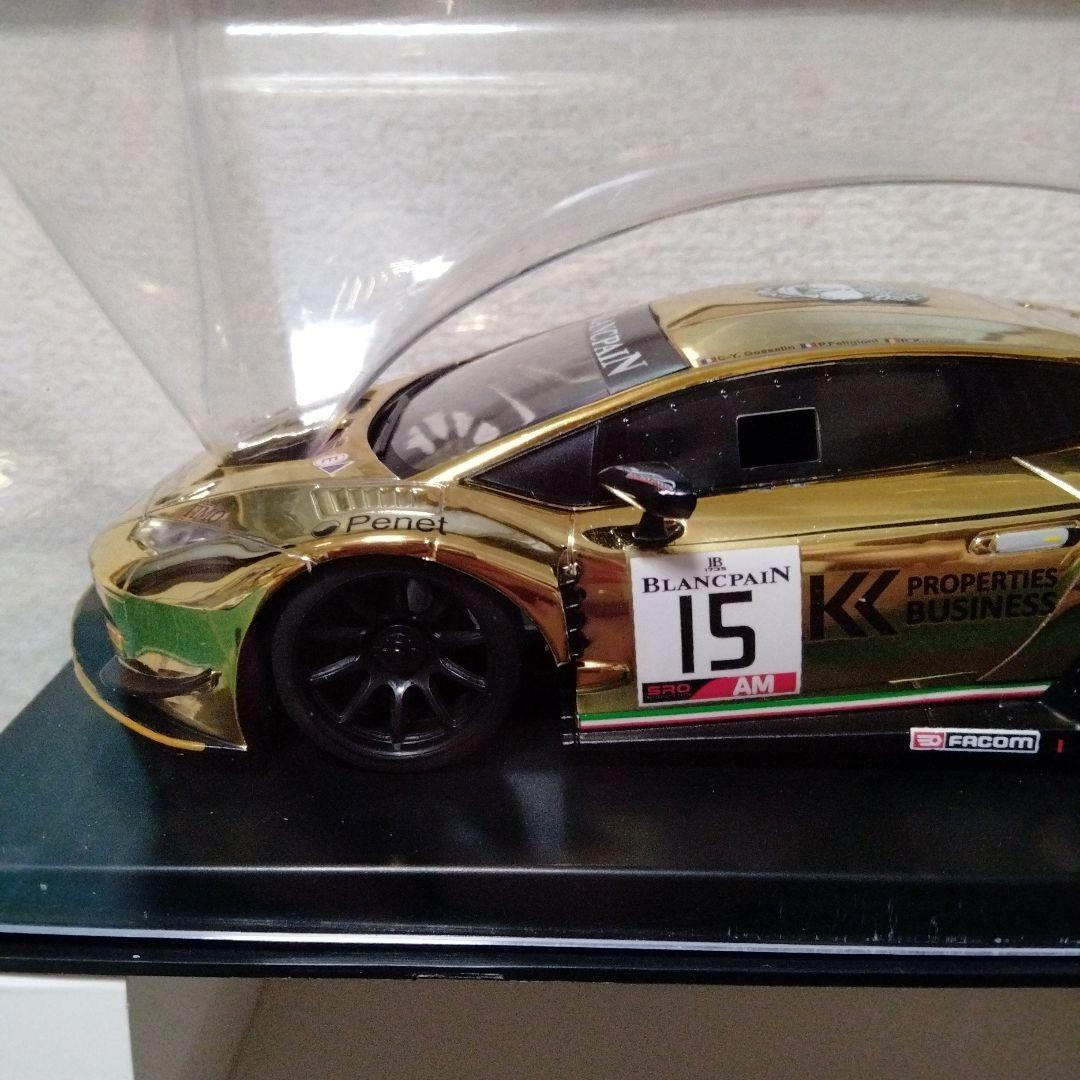 タ*コ様 GLレーシング製 ミニッツボディ ランボルギーニ ウラカン ゴールドメ