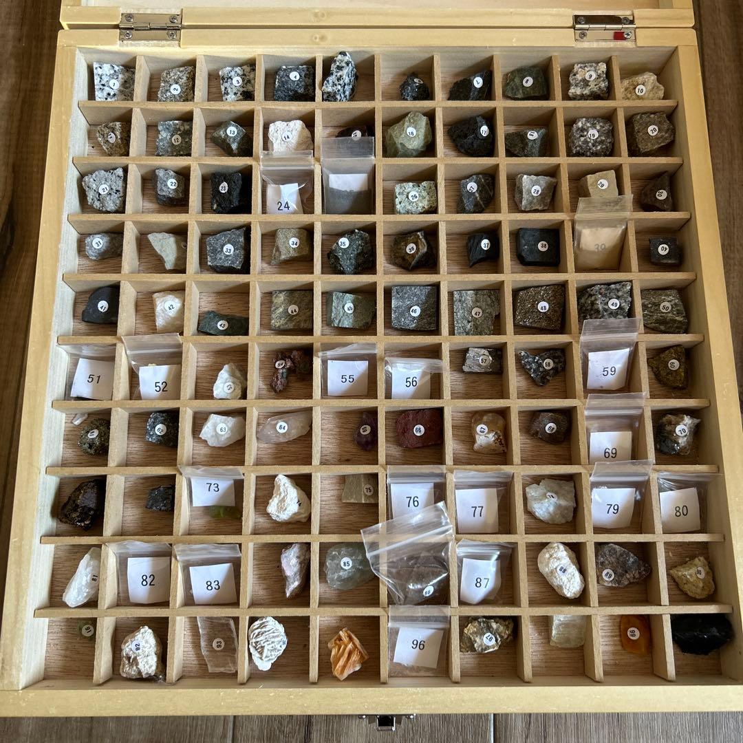 岩石鉱物標本100種 東京サイエンス TOKYO science - メルカリ
