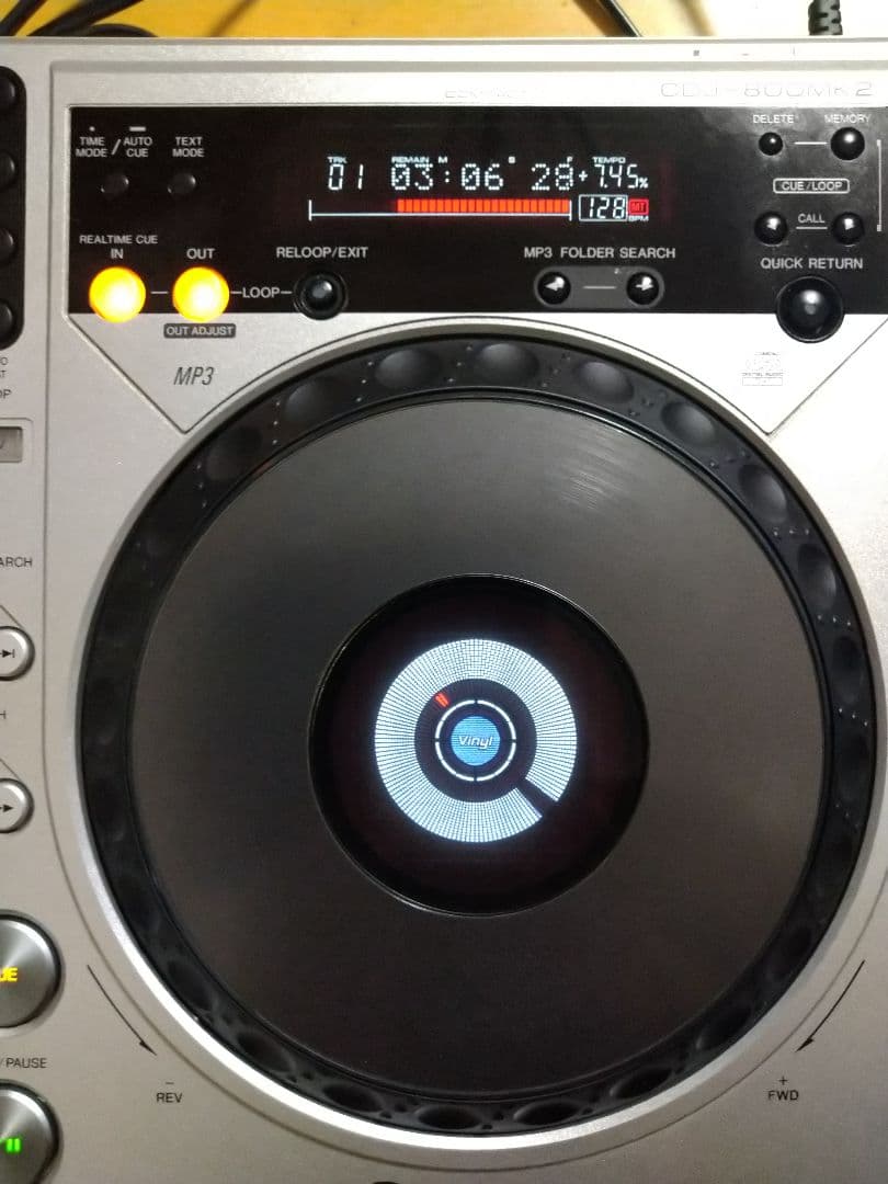 Pioneer CDJ-800MK2×2台セット 動作確認済み 送料込み C999