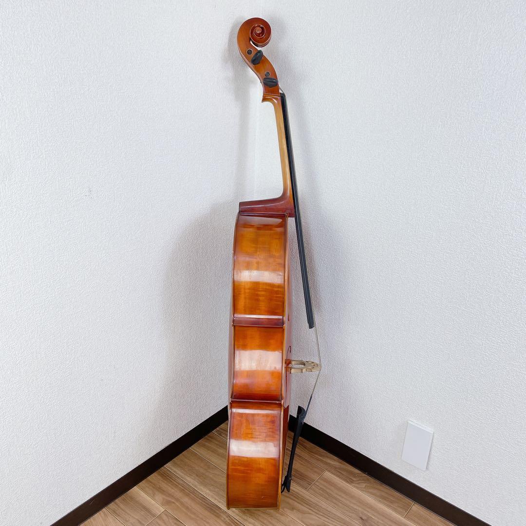 SUZUKI チェロ 4/4 No.72 1977 虎杢が綺麗