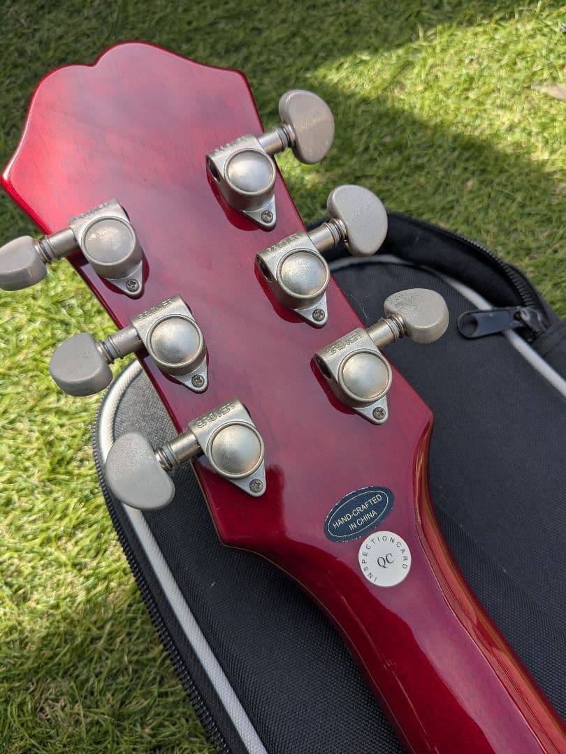 極美品 Epiphone dot CH ES-335タイプ ケース付 セミアコ - メルカリ