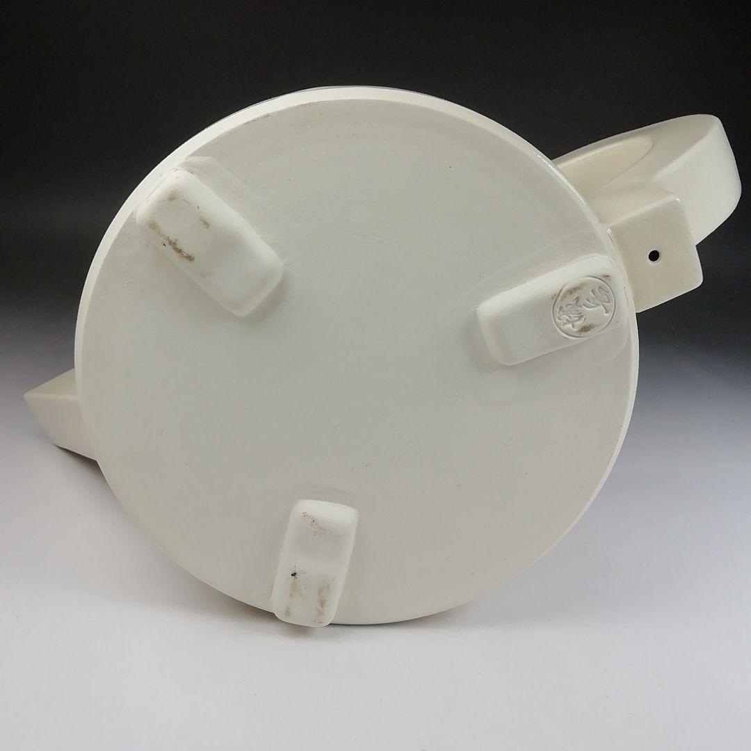 T819 水次 『色絵 つぼつぼ文』『鳴滝窯 橋本城岳 造』 共箱 茶道具