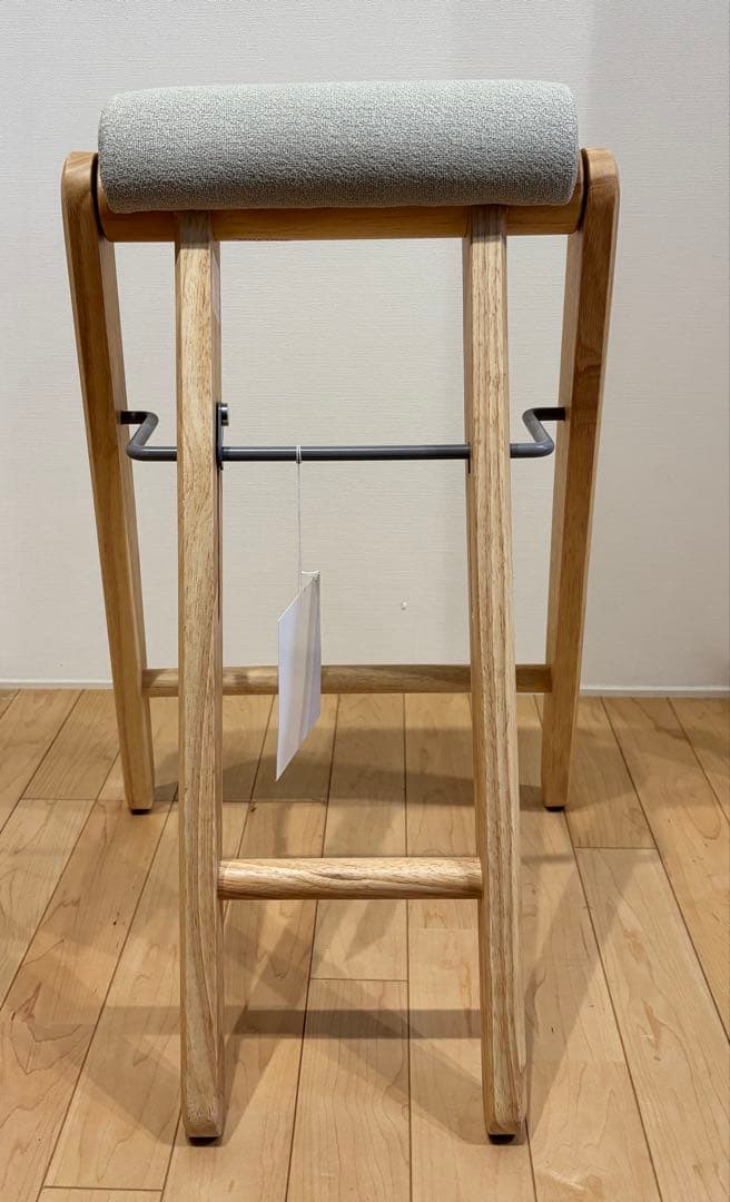 【未使用】TITTO フォールディングハイスツール　ベージュ